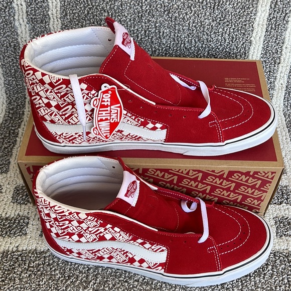 Vans Sk8-Hi Chilli Pepper Racing Red WMNS - Picture 3 of 16
